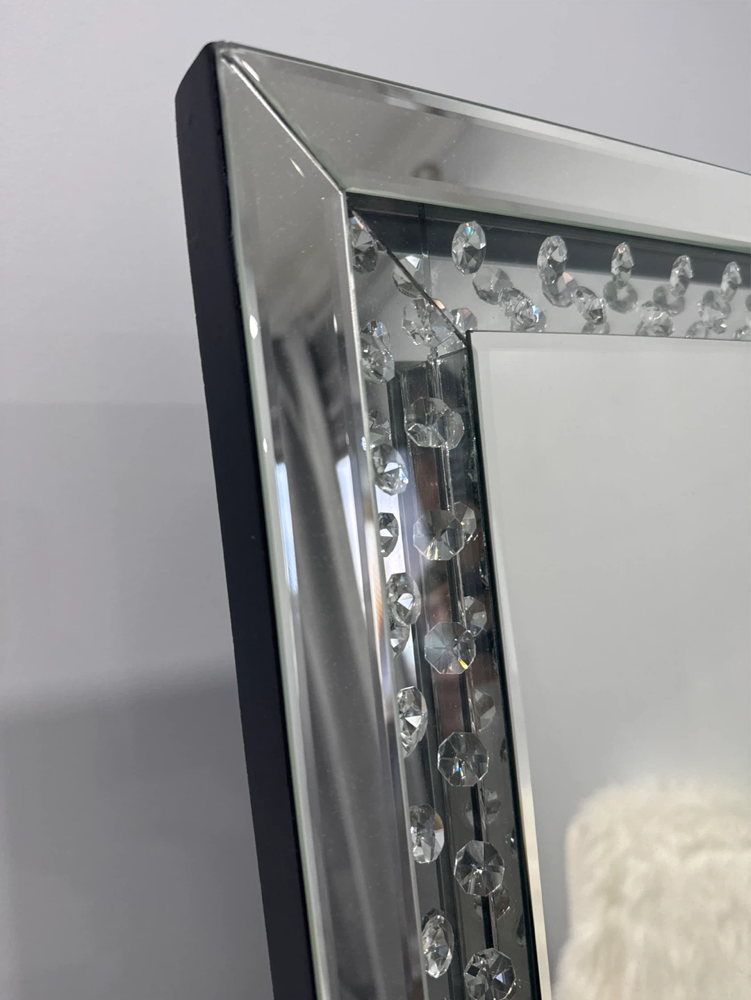 Full Length Mirror with Crystal Embellished Frame - photo 3