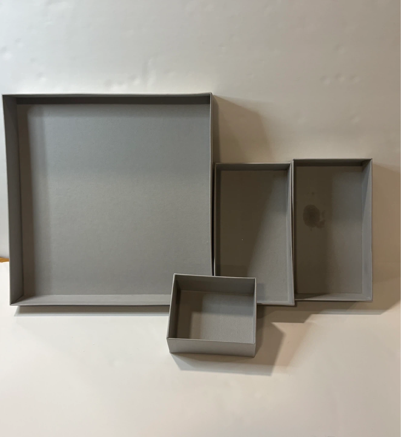 Grey Storage Boxes Organizer Set - photo 2