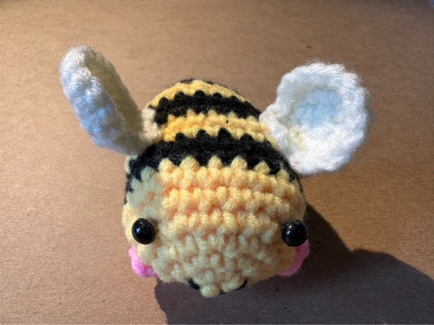 Handmade Crocheted Bee Plushie