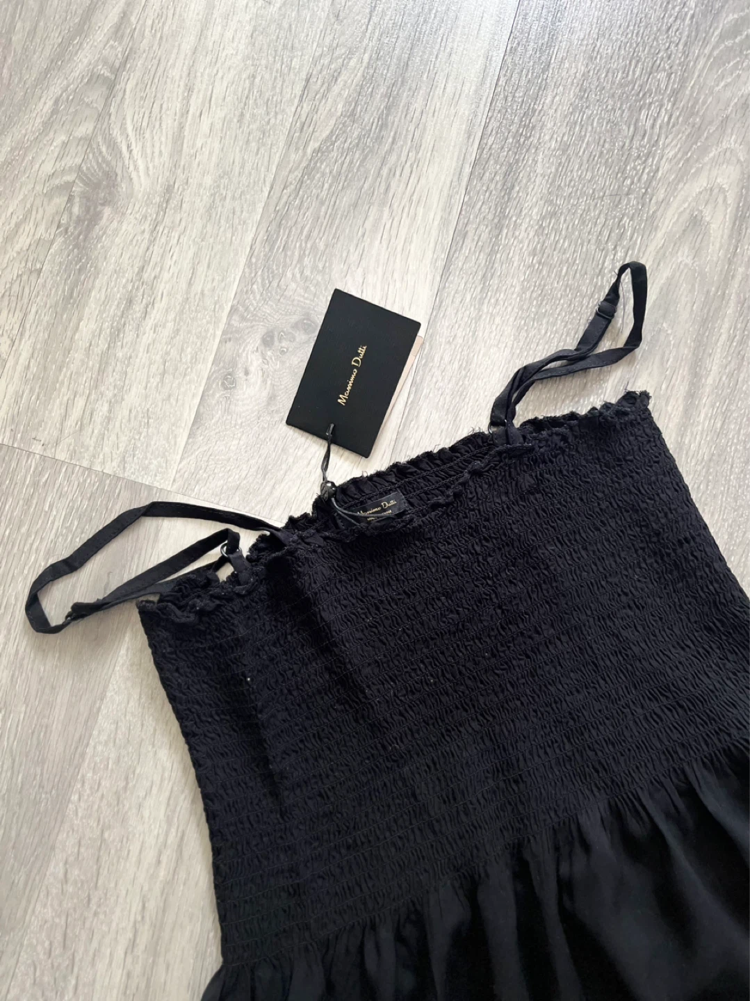 Massimo Dutti Black Maxi Dress - photo 4
