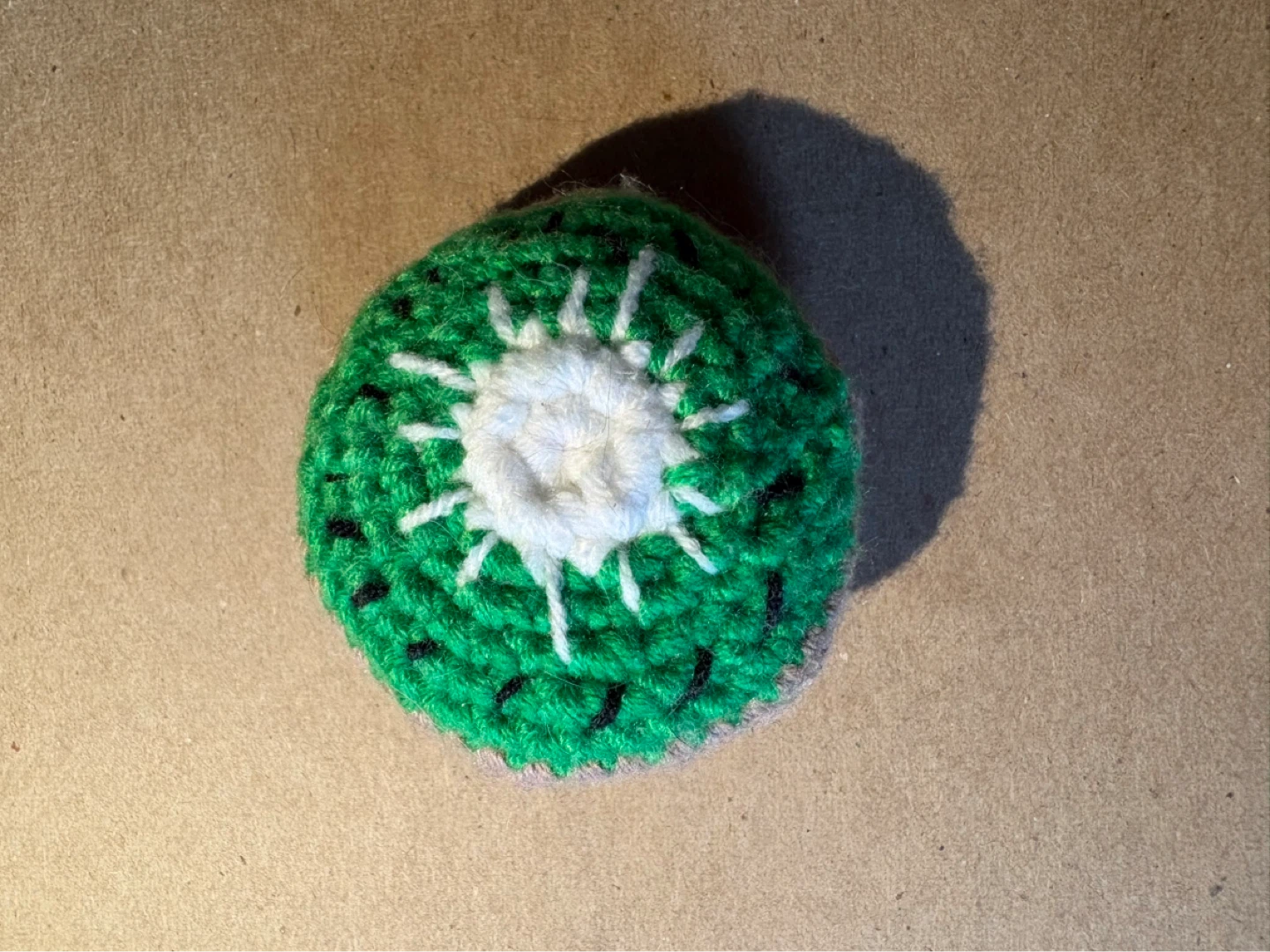 Crocheted Kiwi