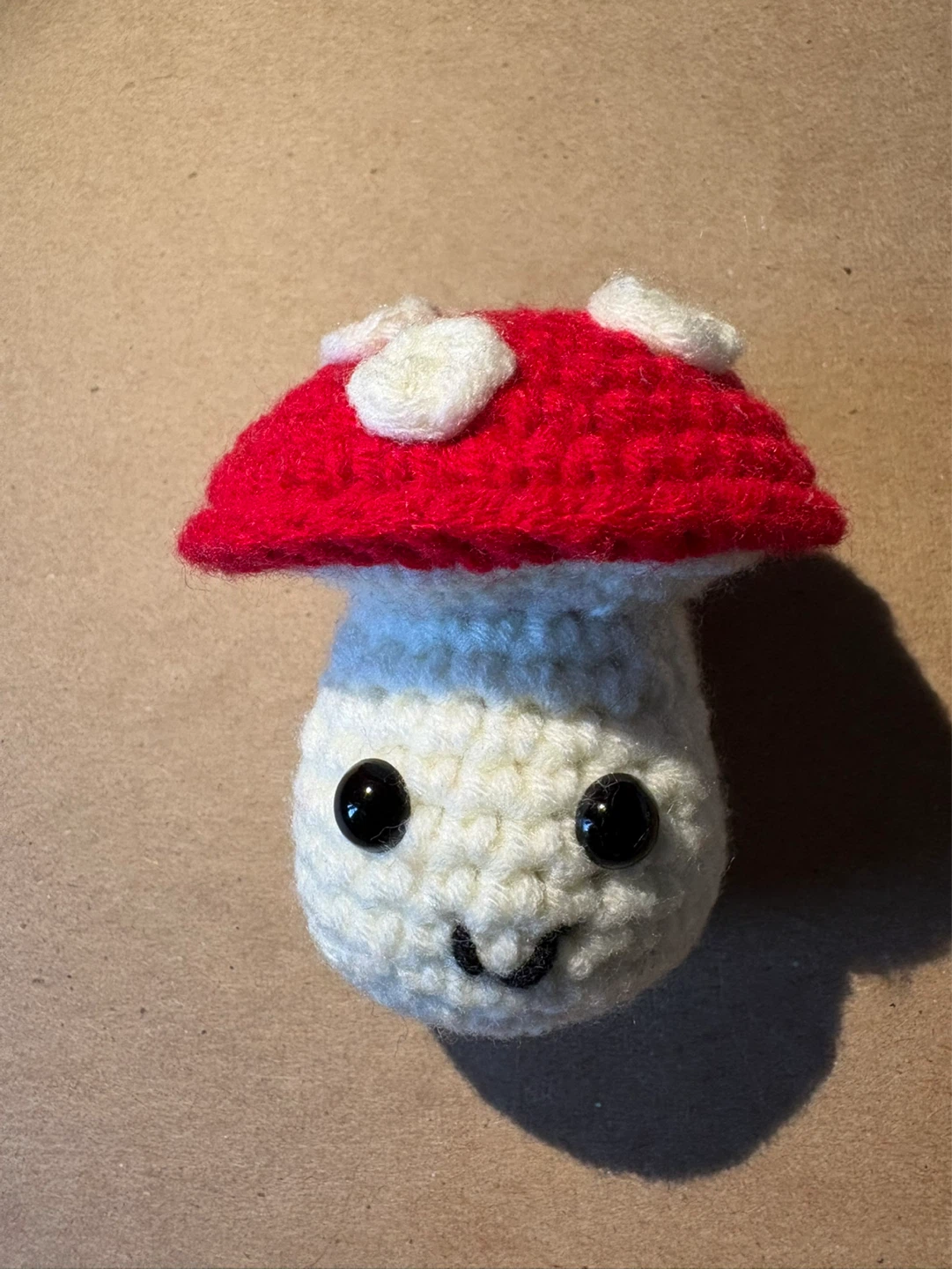Crocheted Mushroom Plushie