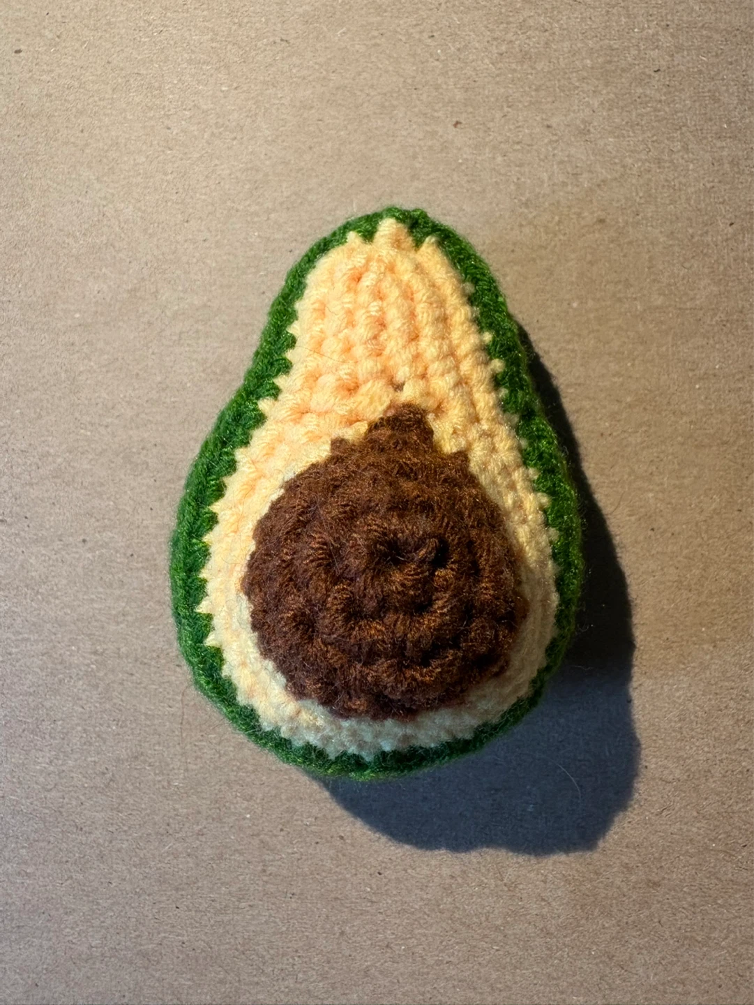 Crocheted Avocado Toy