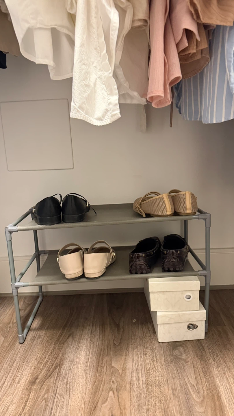 2-Tier Shoe Rack