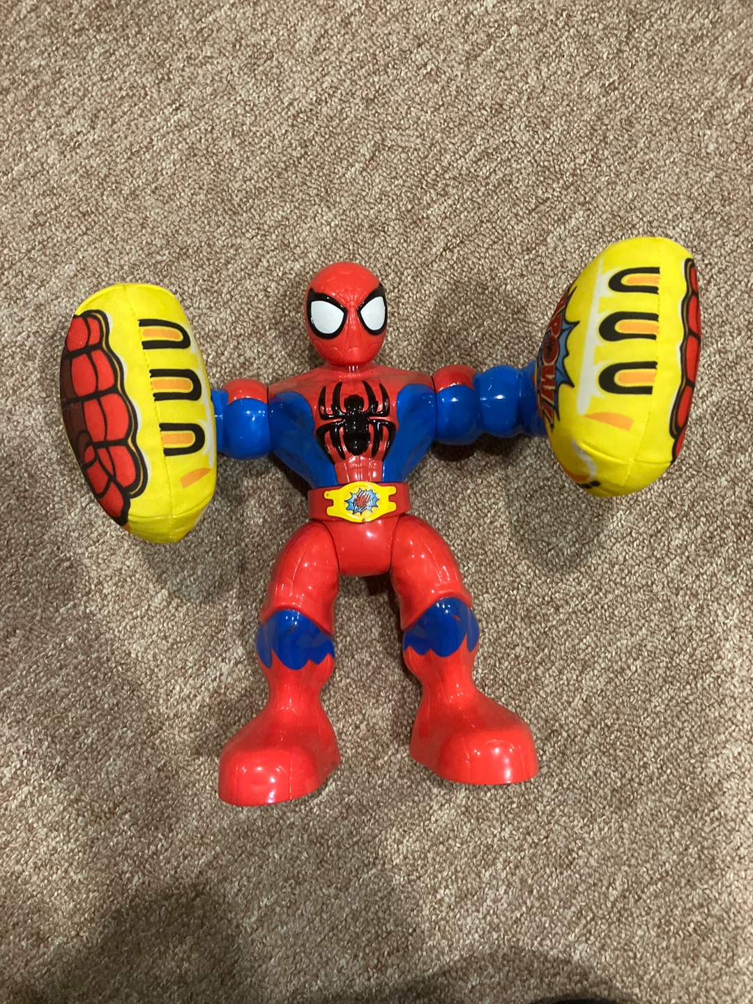 Punching Spider-Man toy for kids