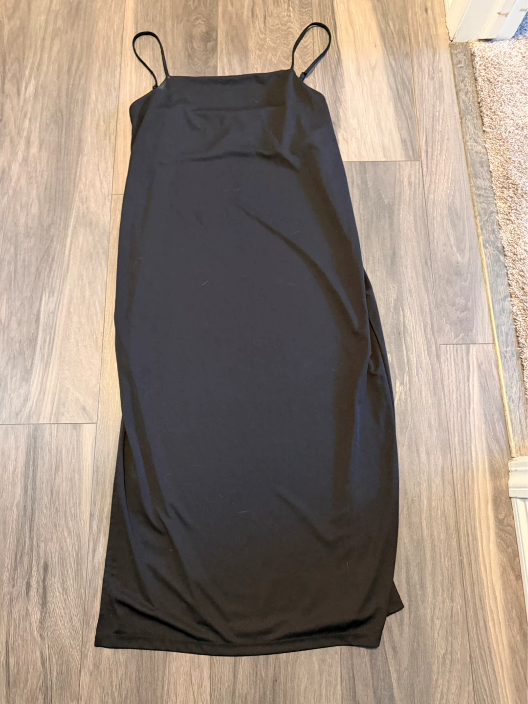 H&M Black Slip Dress