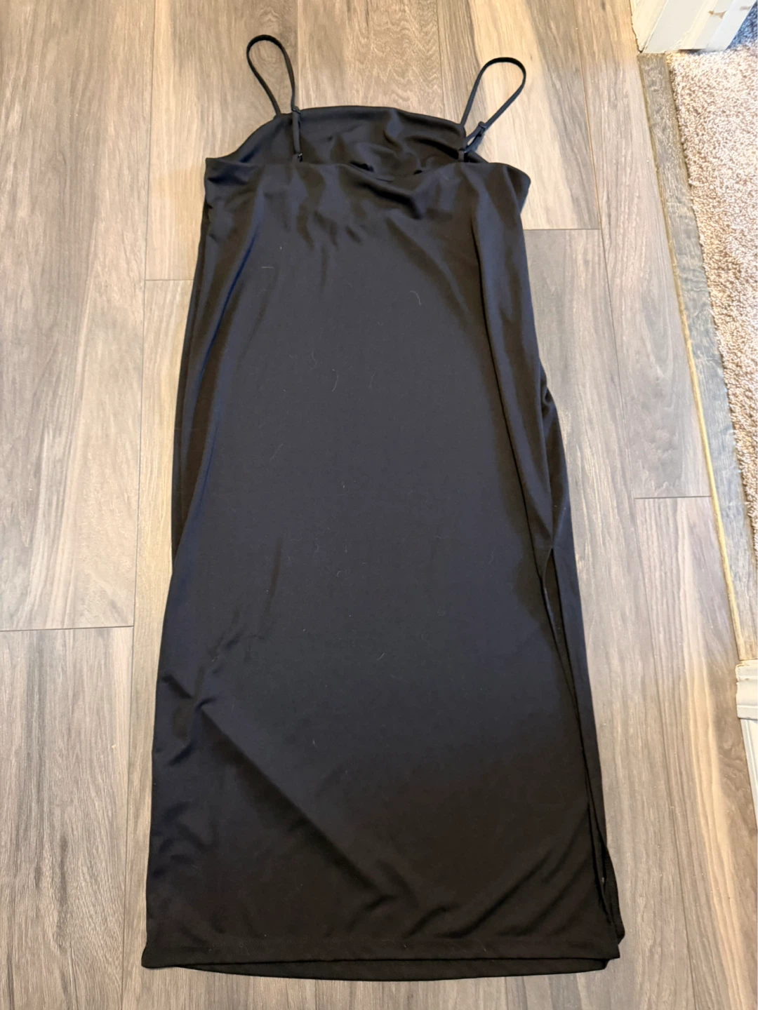 H&M Black Slip Dress - photo 2