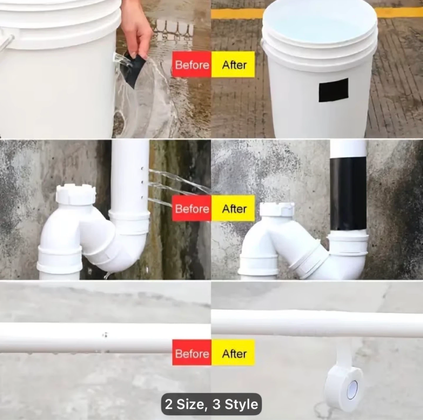 400% More Leak-Proof Tape - Maximum Waterproof - photo 5