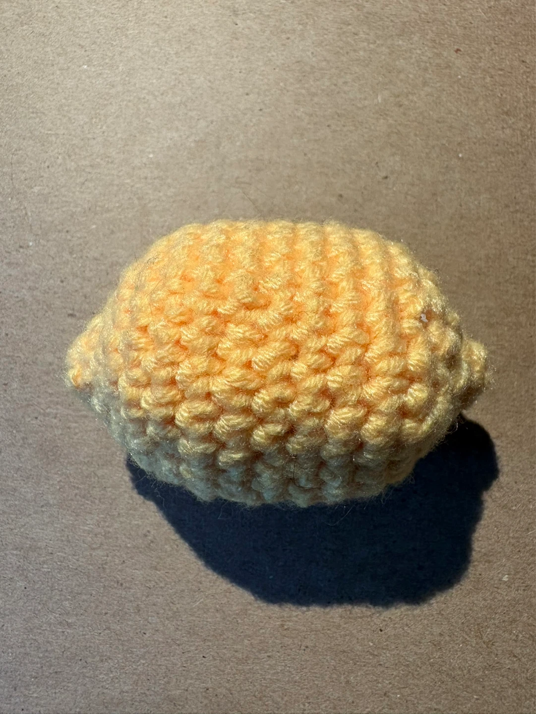 Crocheted Lemon Toy