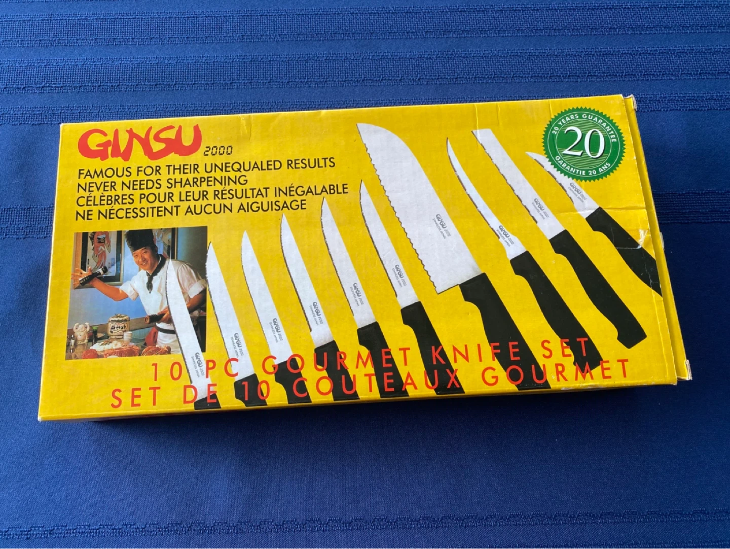 Ginsu 2000 10-Piece Gourmet Knife Set
