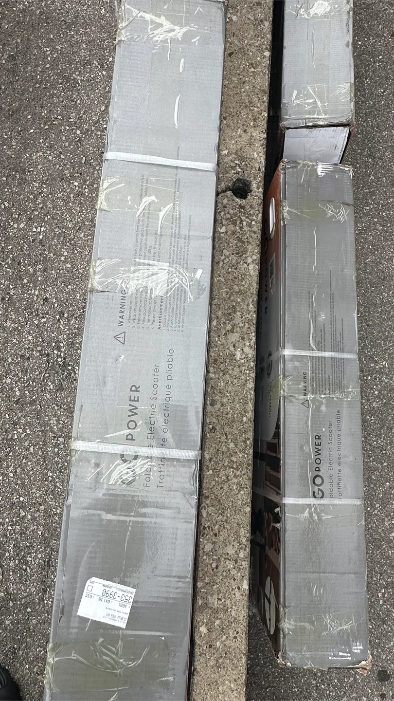 GO POWER 500W Foldable Electric Scooter 30km/h New Sealed - photo 5
