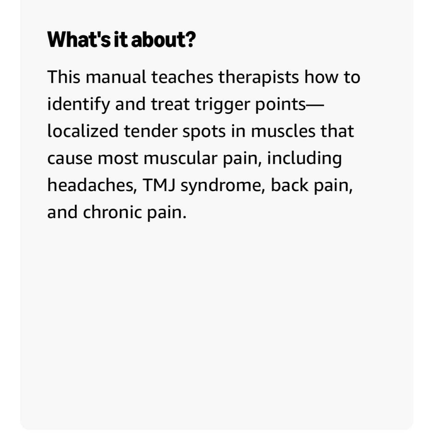 The Concise Book of Trigger Points 3rd Edition - photo 2