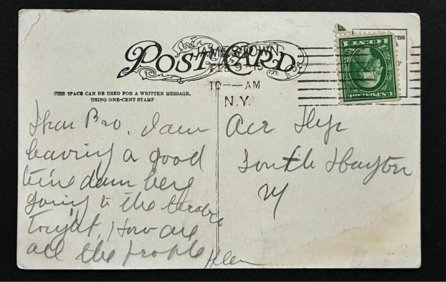 1915 antique High Park postcard Toronto Ontario vintage - photo 4