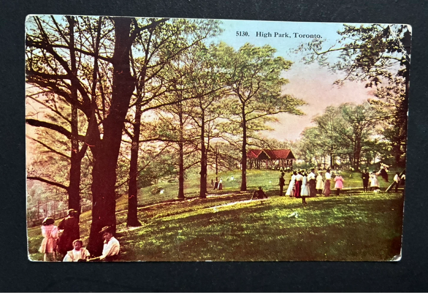 1915 antique High Park postcard Toronto Ontario vintage - photo 5