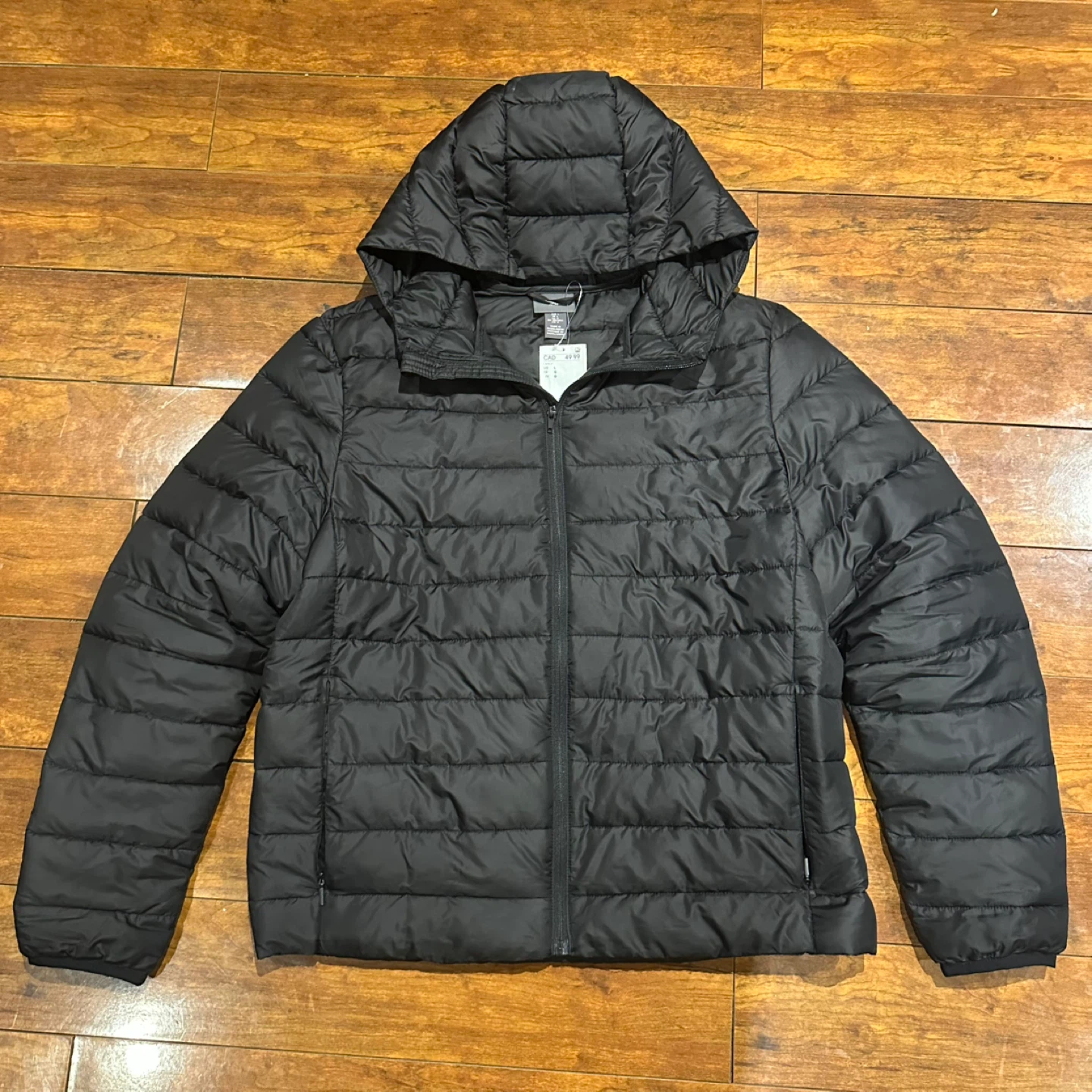 H&M Puffer Jacket Black Size L