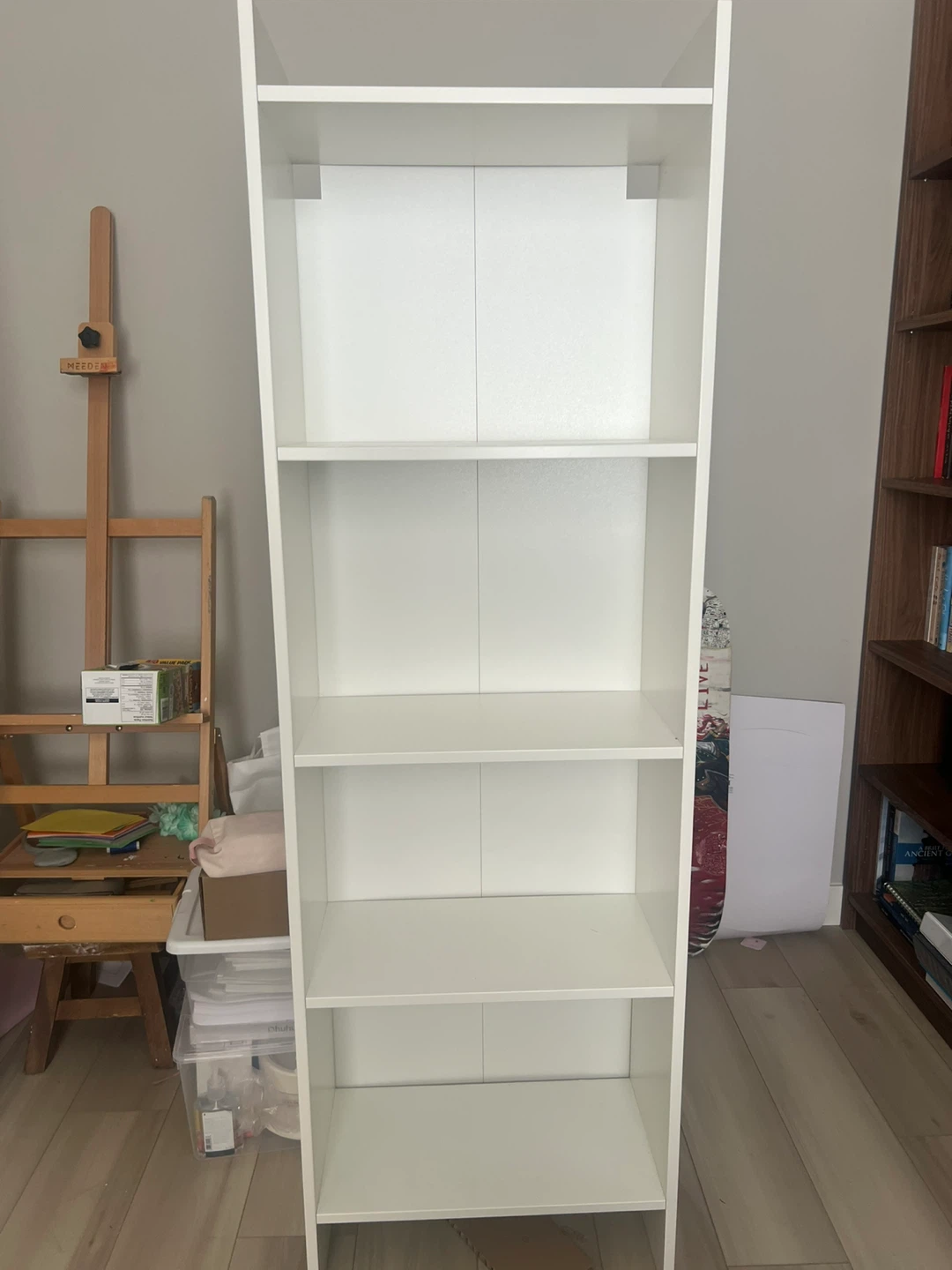 Two White Ikea BAGGEBO Bookshelves - photo 4