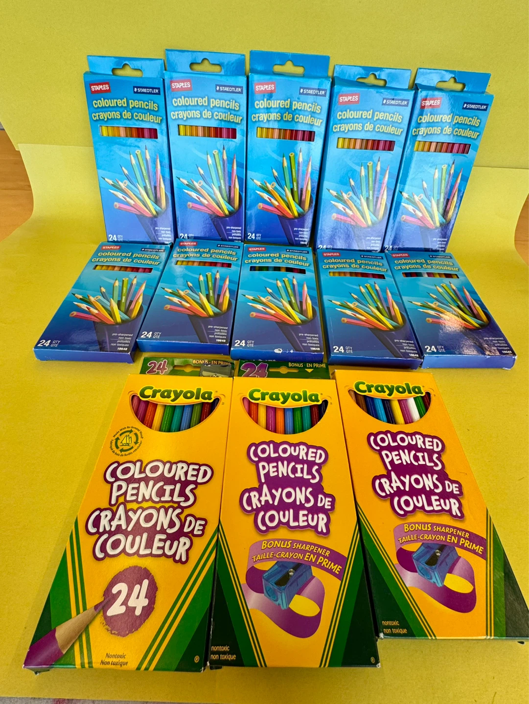 Huge Art Supply & Character Pencils Bundle (Unused / Like New)