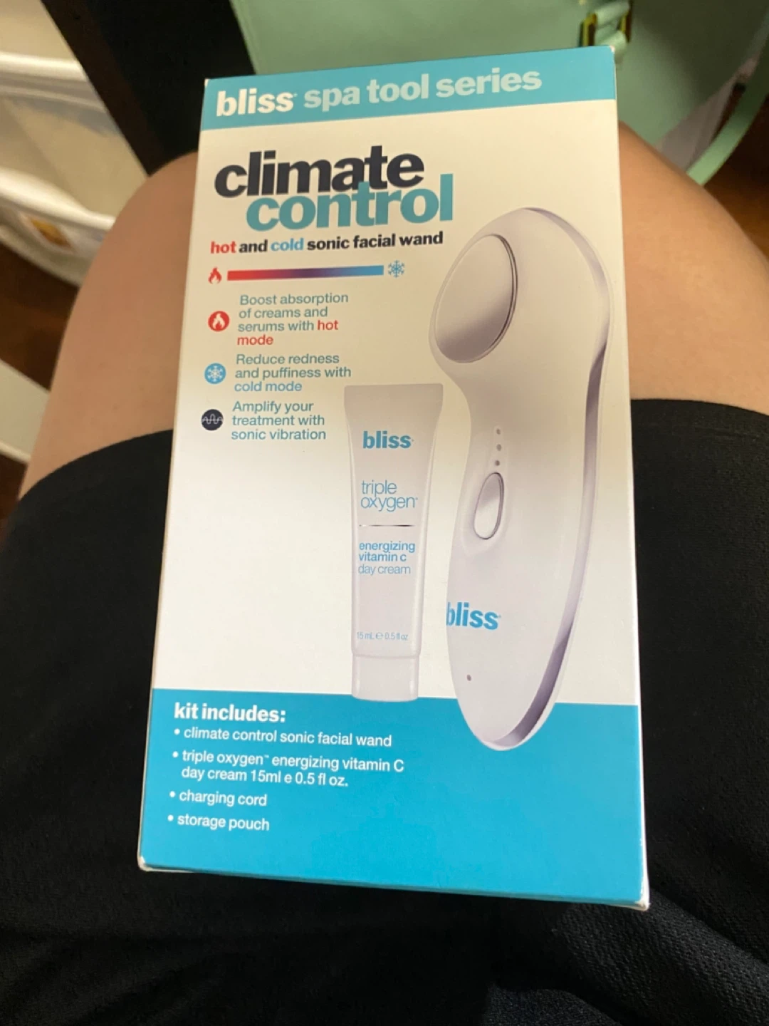Bliss Climate Control Hot & Cold Sonic Facial Wand