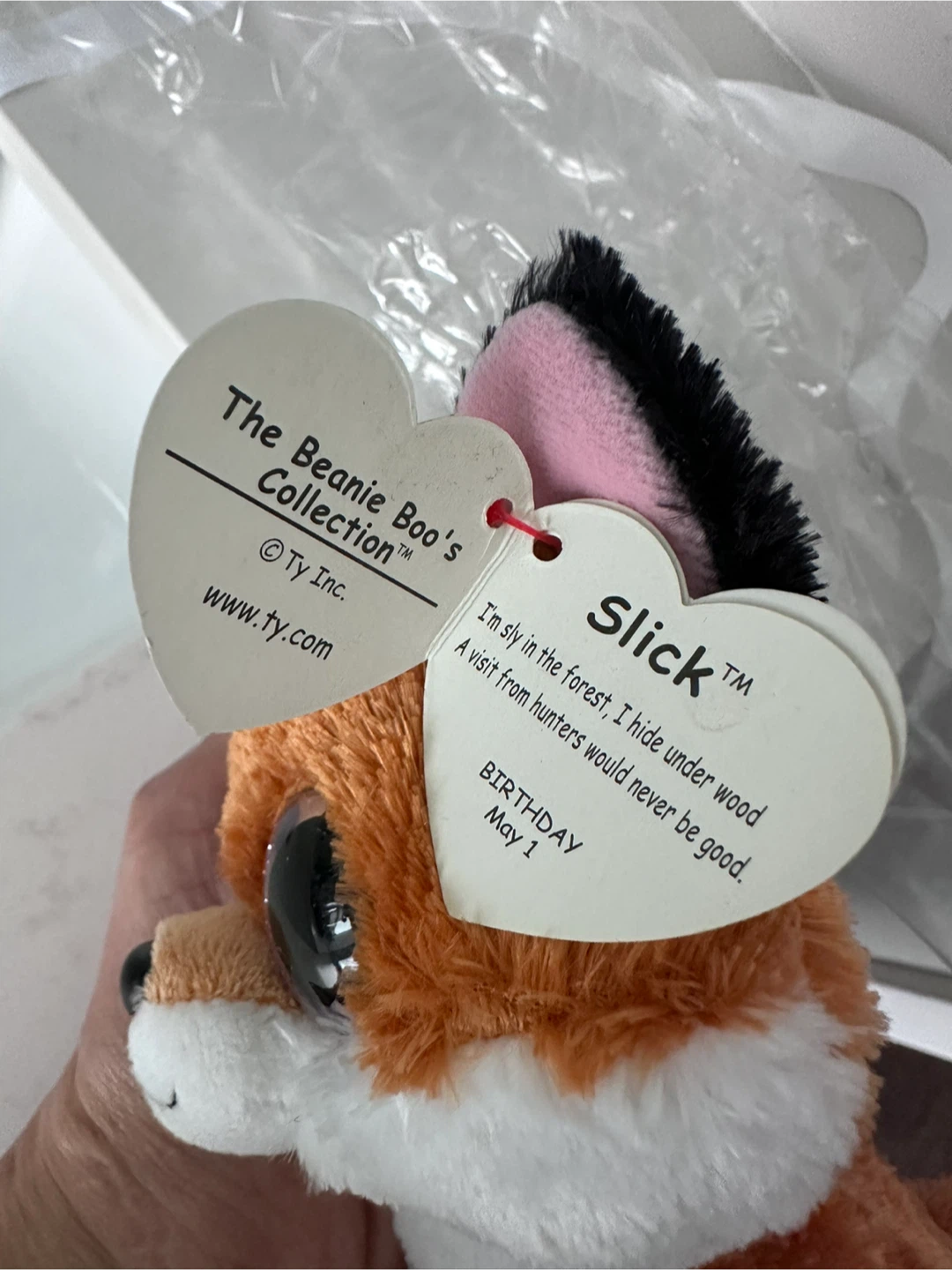 Ty Beanie Boos Slick Fox Plush Toy with tags - photo 4