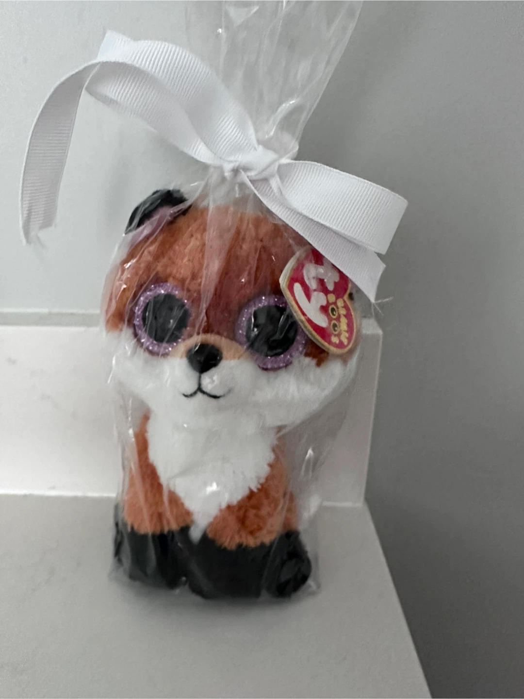 Ty Beanie Boos Slick Fox Plush Toy with tags