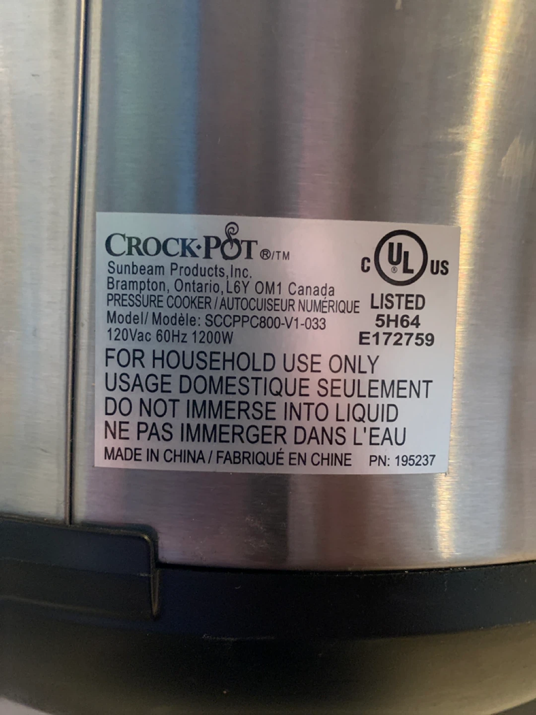 Crock-Pot Traditional Pressure Cooker - photo 4