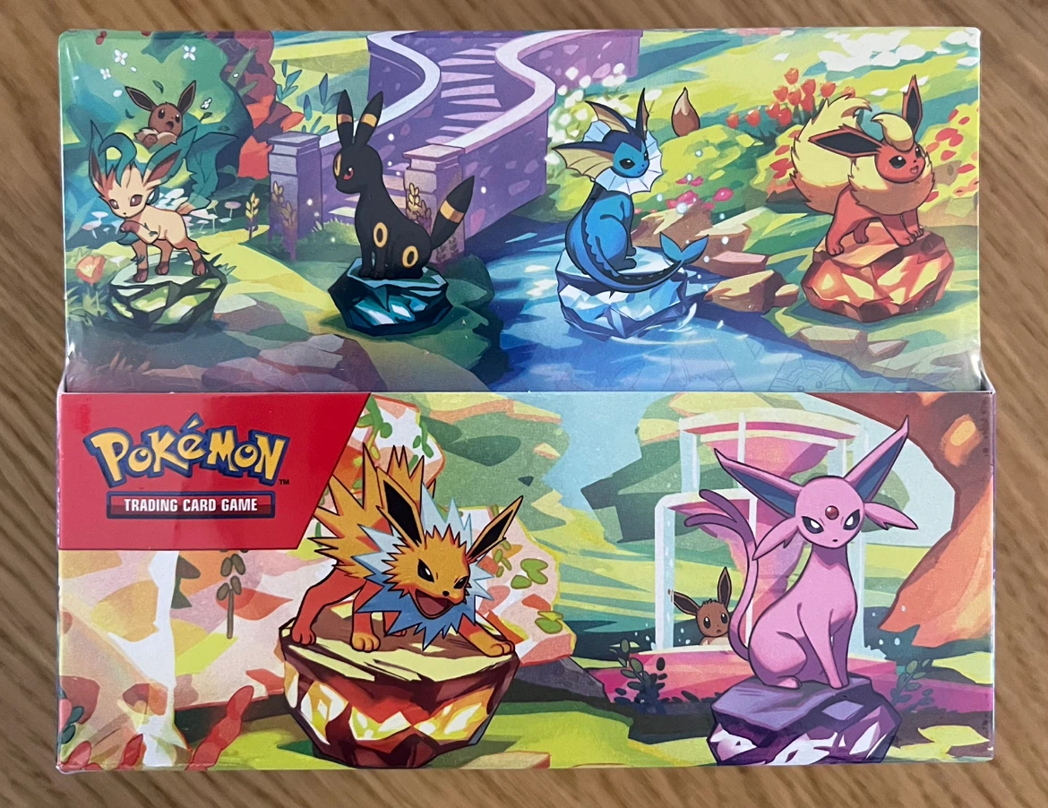 Pokemon TCG Prismatic Evolutions Mini Tin Display