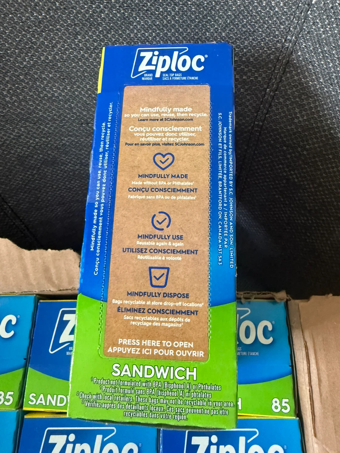 NEW Ziploc Sandwich Bags– Bulk Pack | Move-Out Sale - photo 3