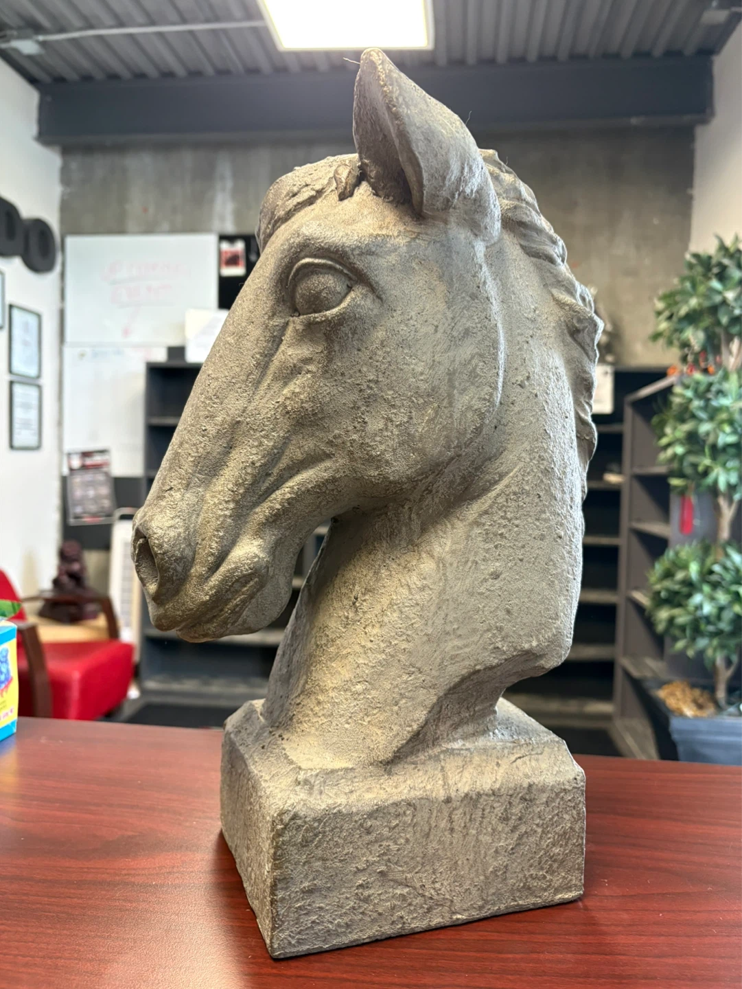 Vintage Ceramic Horse Bust $55 firm