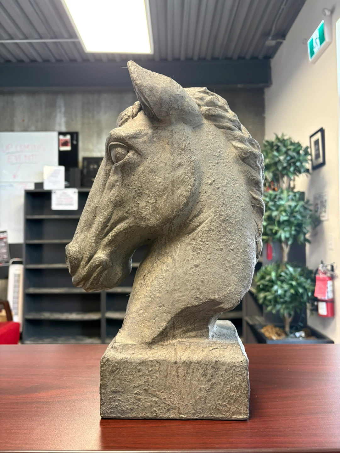 Vintage Ceramic Horse Bust $55 firm - photo 3