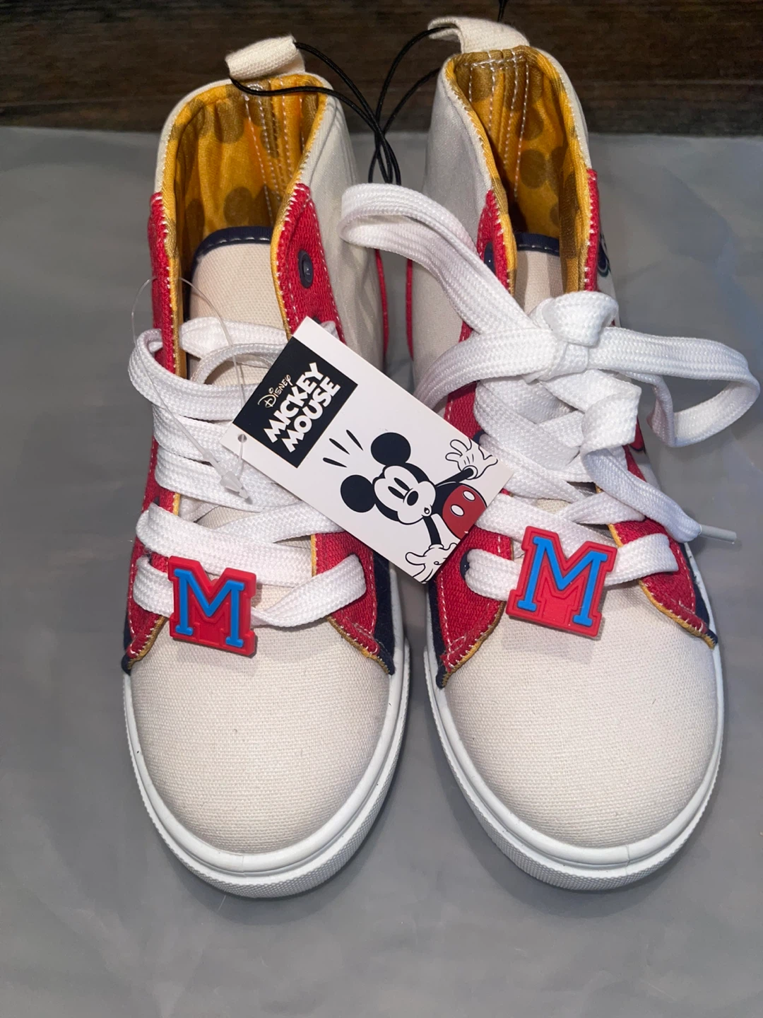 Mickey Mouse High Top Sneakers