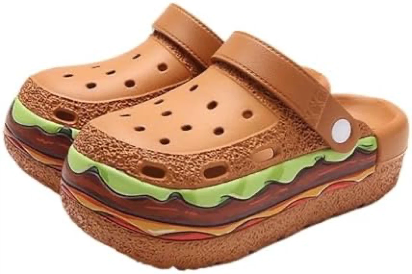 Hamburger Clog Sandals