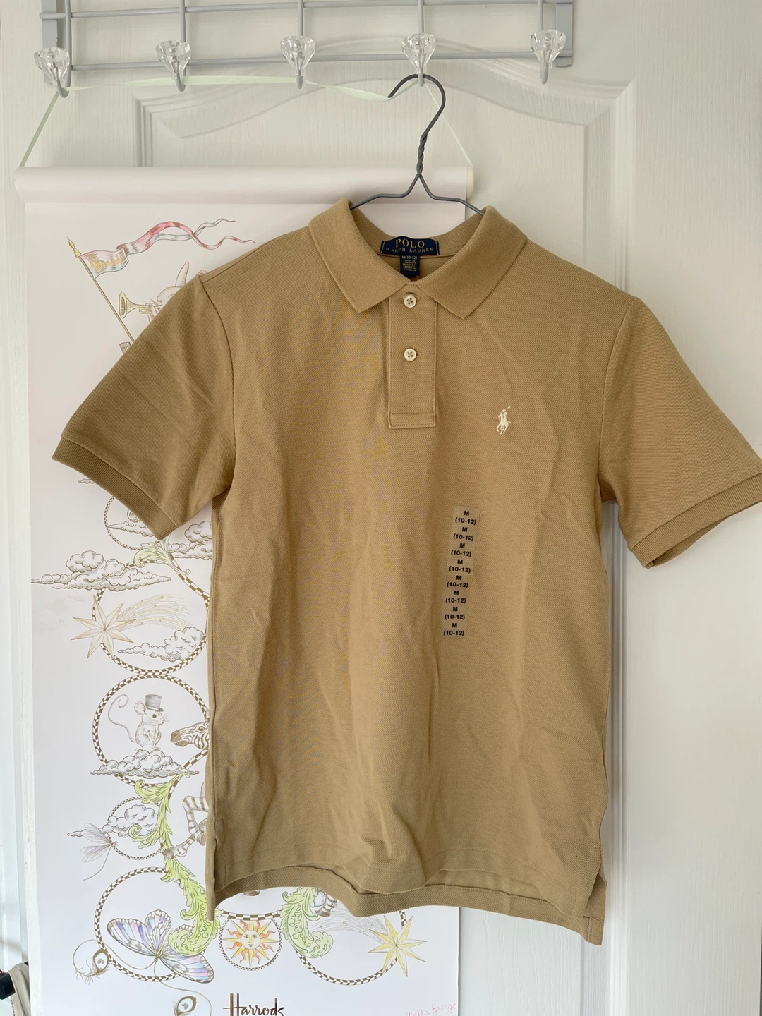 Polo Ralph Lauren Polo Shirt - Tan - Size M