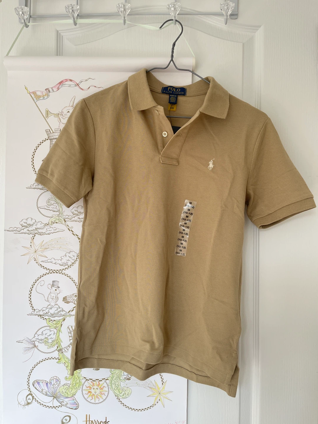 Polo Ralph Lauren Polo Shirt - Tan - Size M - photo 4