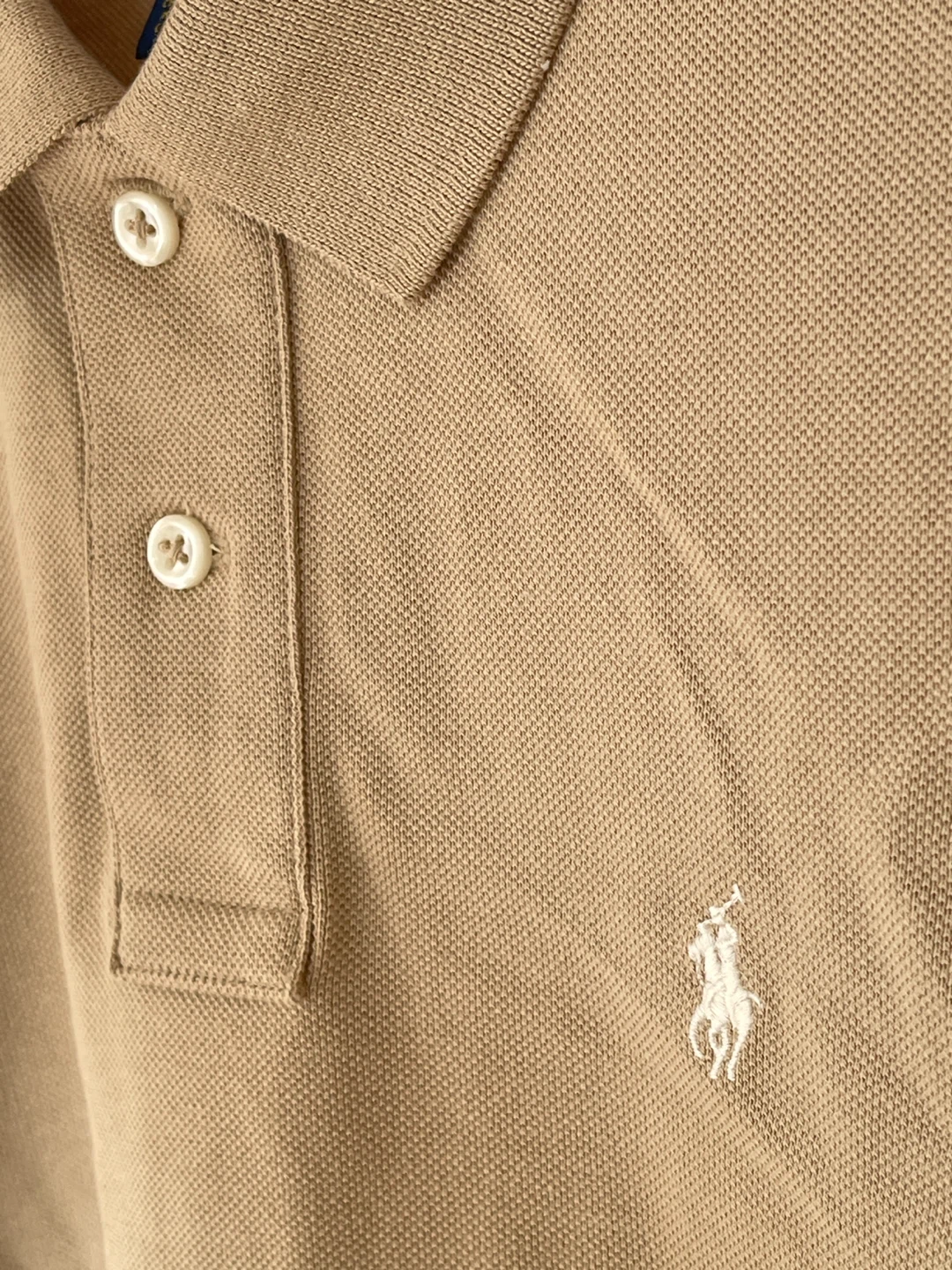 Polo Ralph Lauren Polo Shirt - Tan - Size M - photo 5