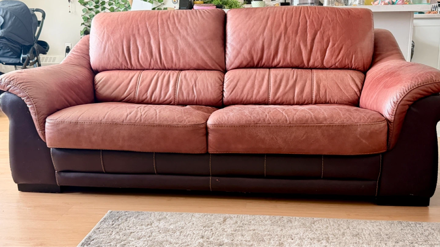 Leather Sofa Set for Sale – 3 Seater, 2 Seater & 1 Seater - photo 2