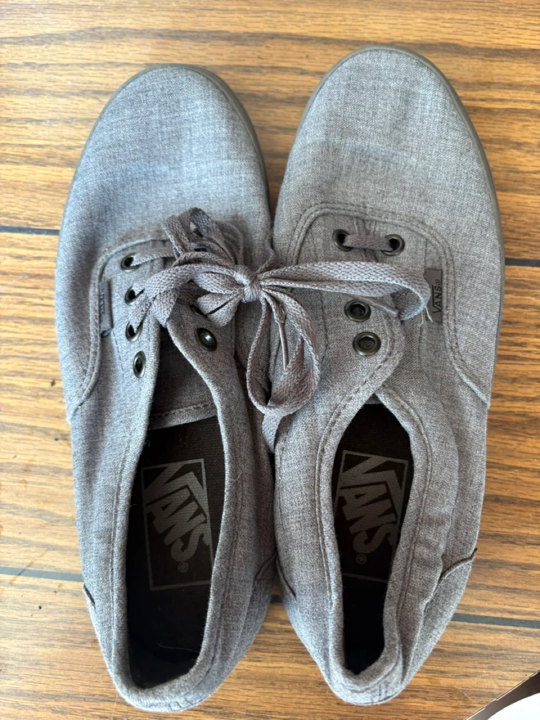 Vans Gray Canvas Sneakers - photo 2