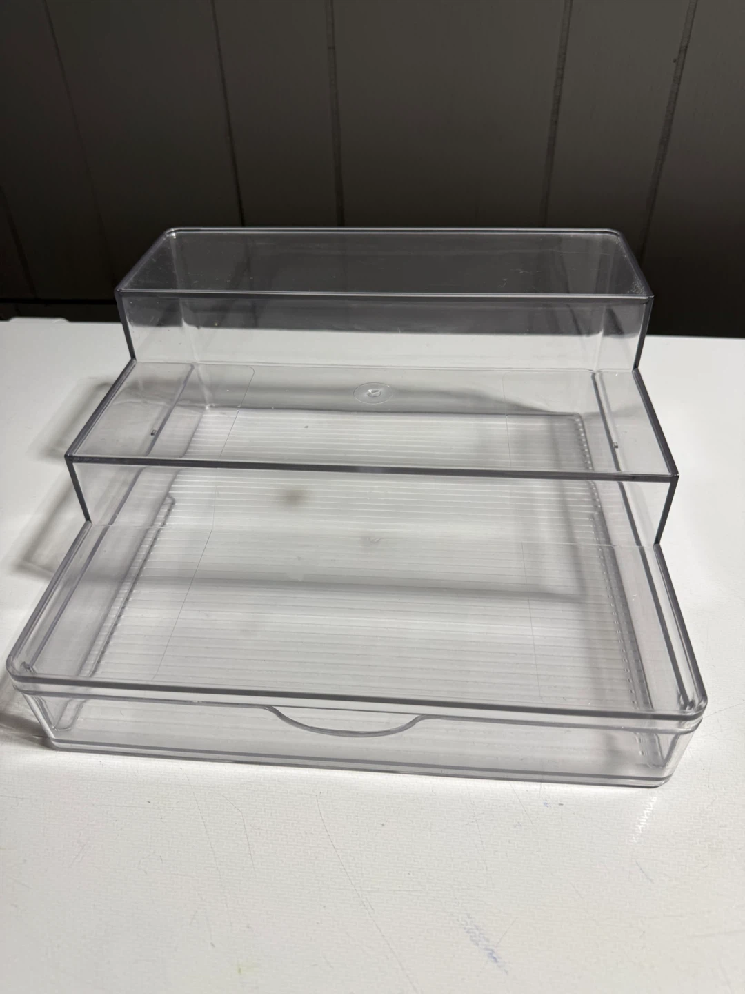 Clear Acrylic Makeup Organizer Drawer & Cosmetic Display Stand