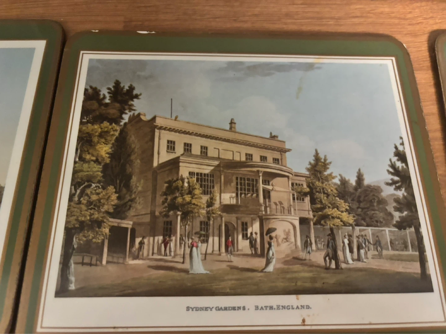 Set of 6 Vintage Coasters - Scenes of Bath, England - photo 5