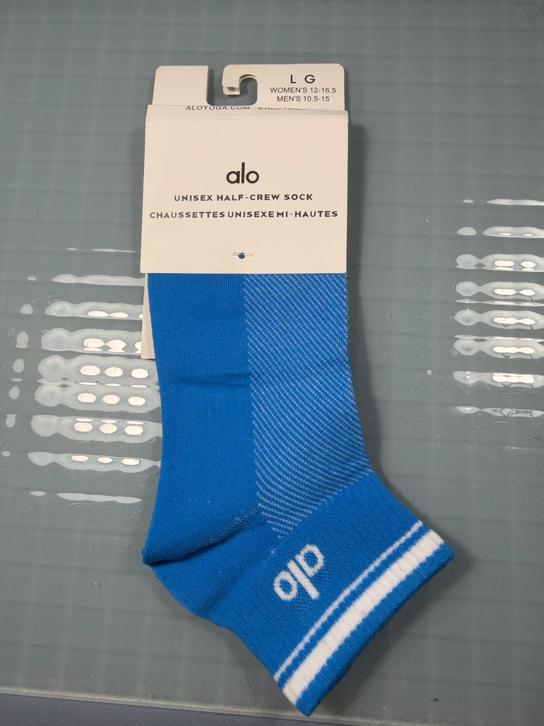 Alo Yoga Unisex Half-Crew Socks