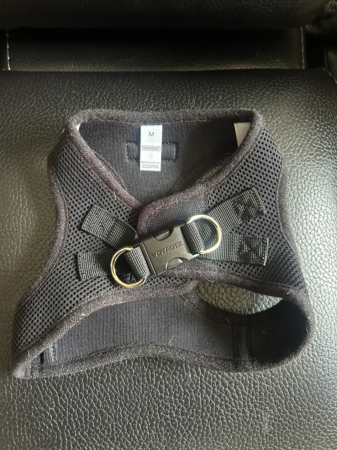 Voyager Pet Harness - Black, Size M - photo 3