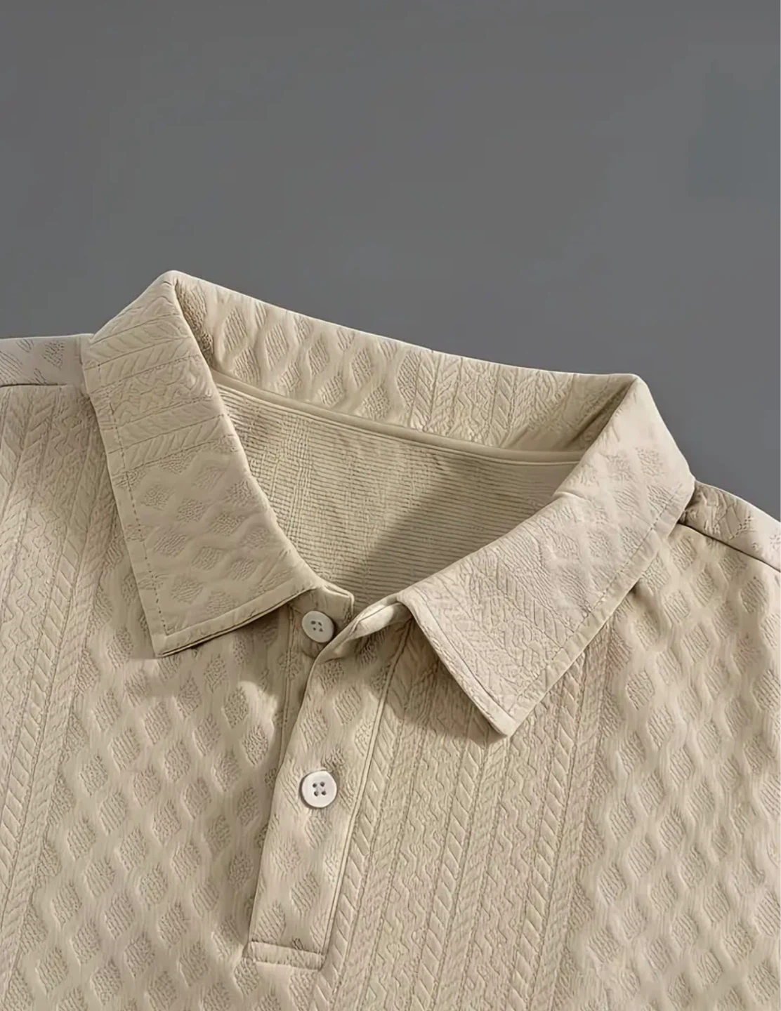 New Men's Polo Shirt and Shorts Set - photo 4
