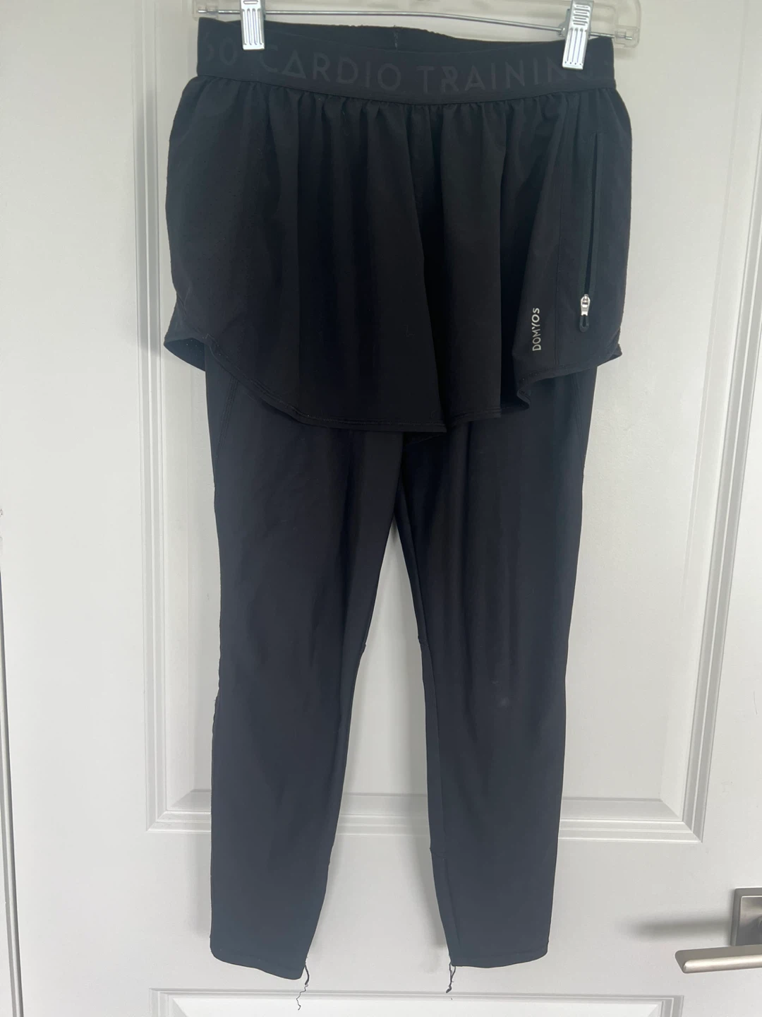 DOMYOS Black Cardio Training Skirted Leggings