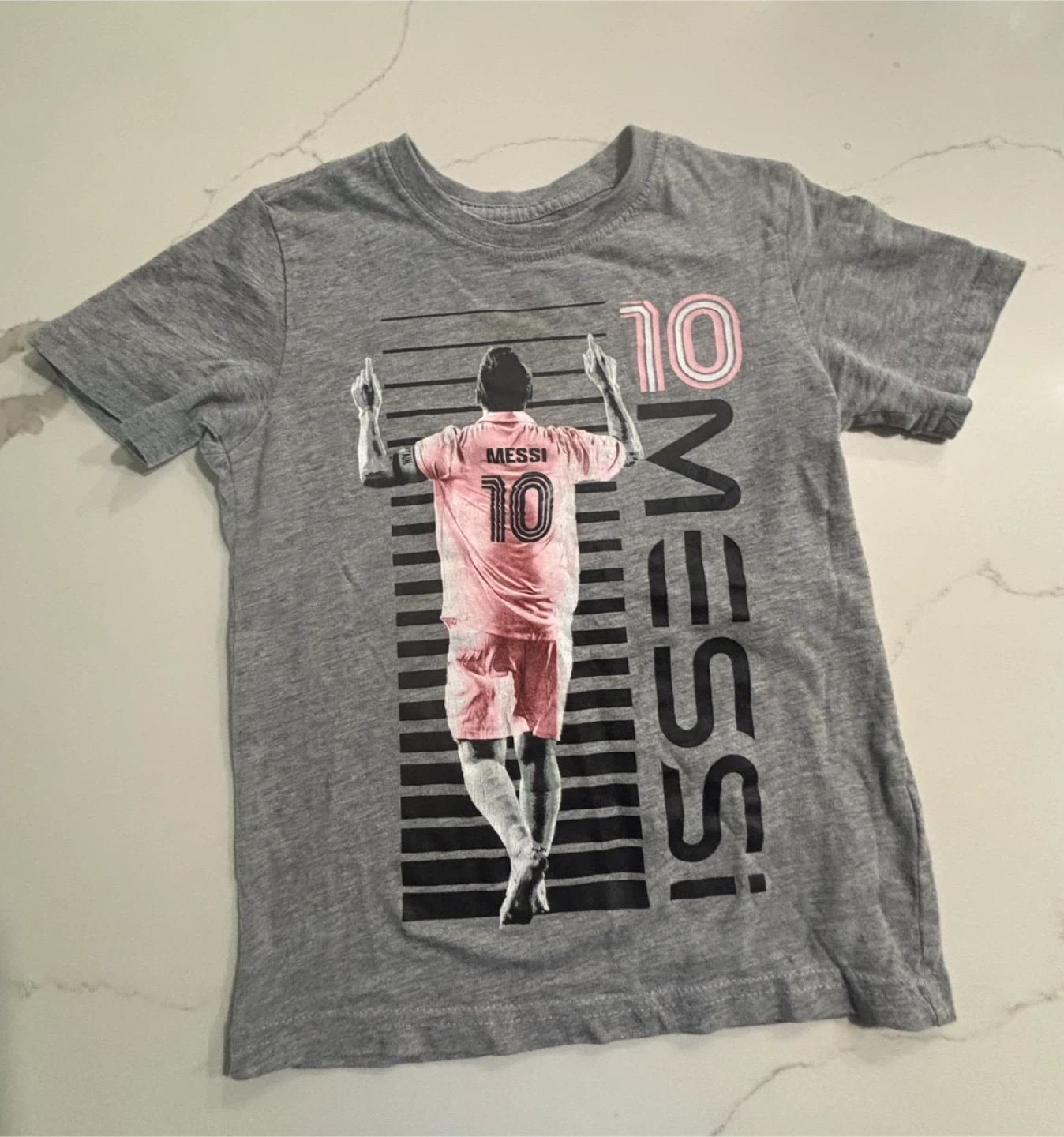 Messi Collection T-Shirt. Child Size 5. Excellent Used Condition