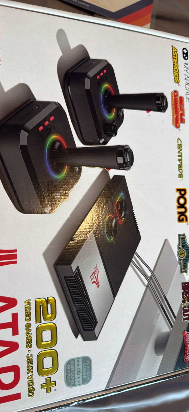 Atari 200+ Video Games Joystick & Console