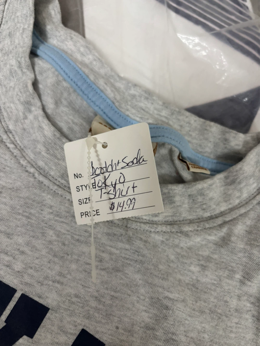Scotch & Soda TOKYO T-Shirt XS/TP Grey - photo 3