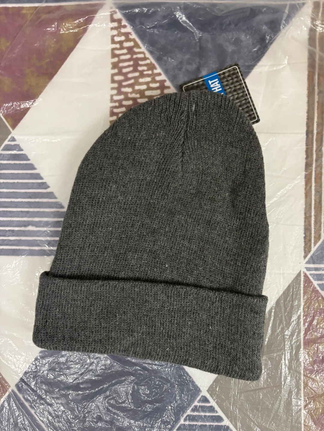 Grey Adult Size Knit Hat - photo 2
