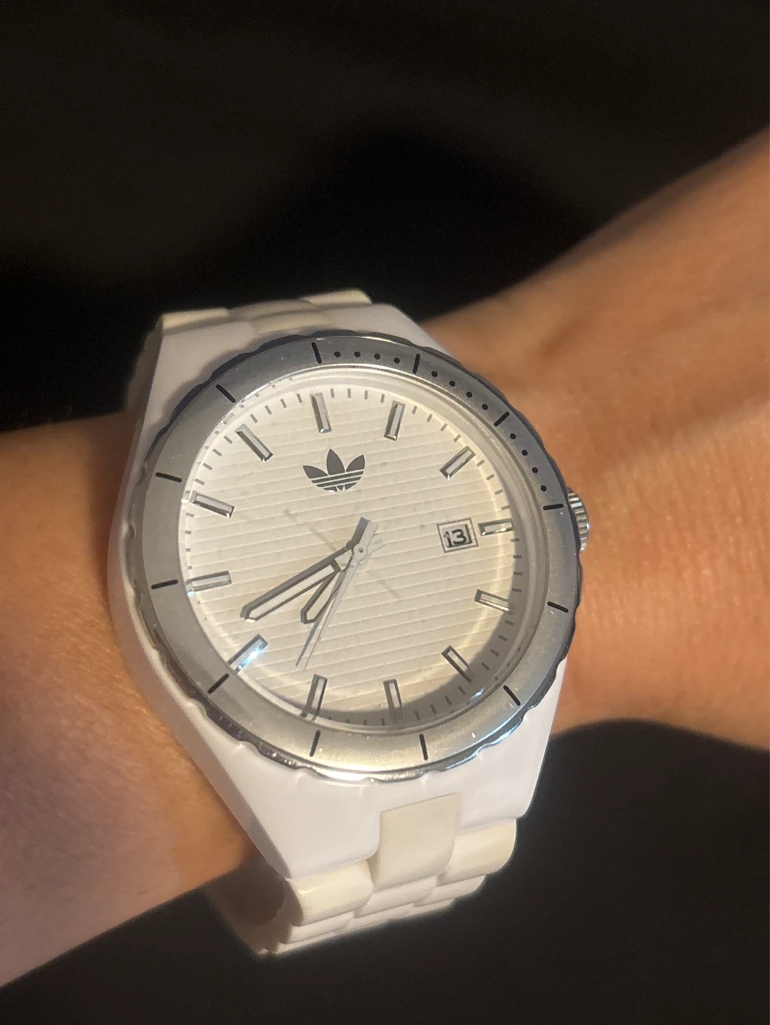 Adidas White Watch ADH-2025