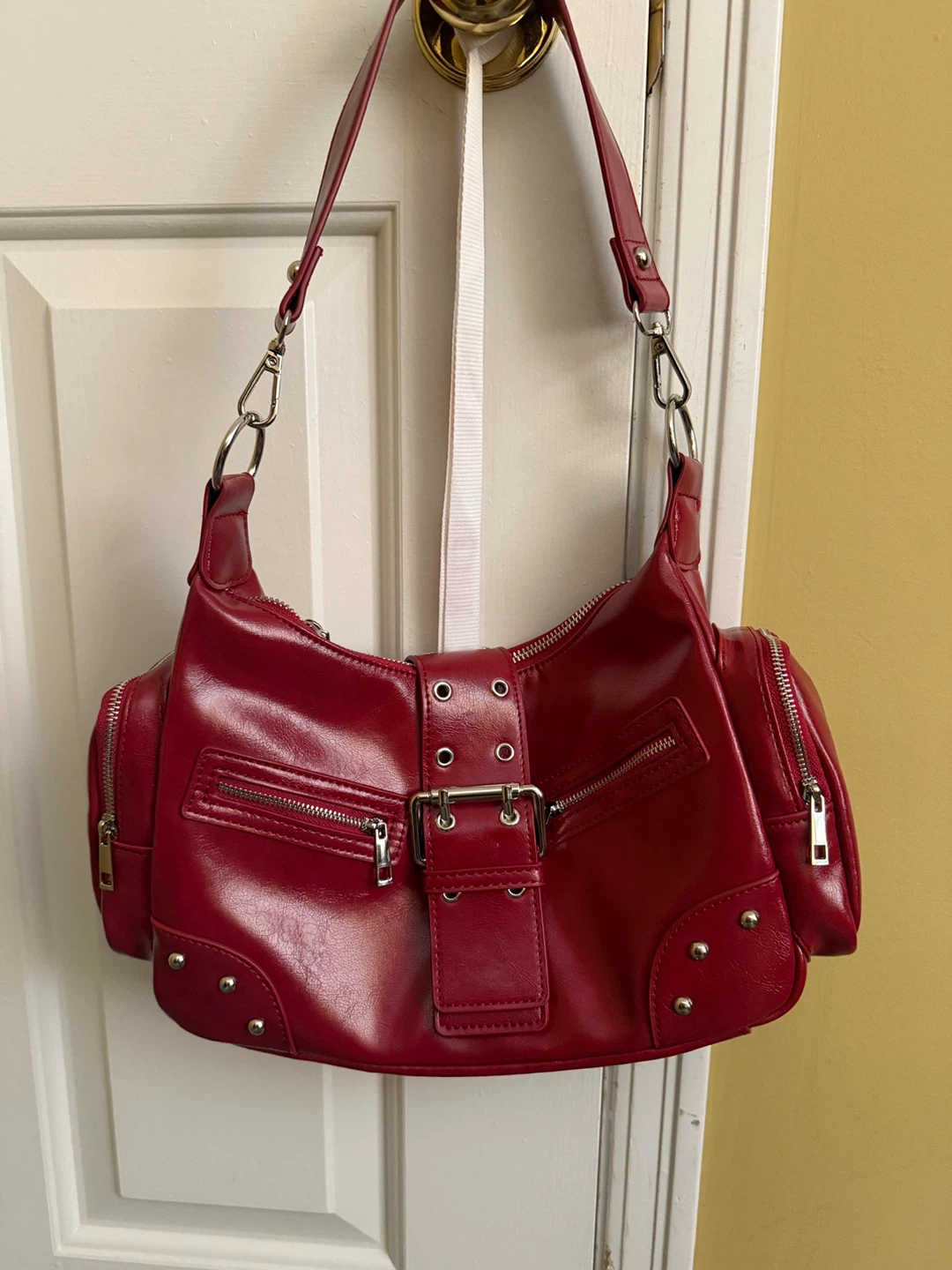 Red Shoulder Bag