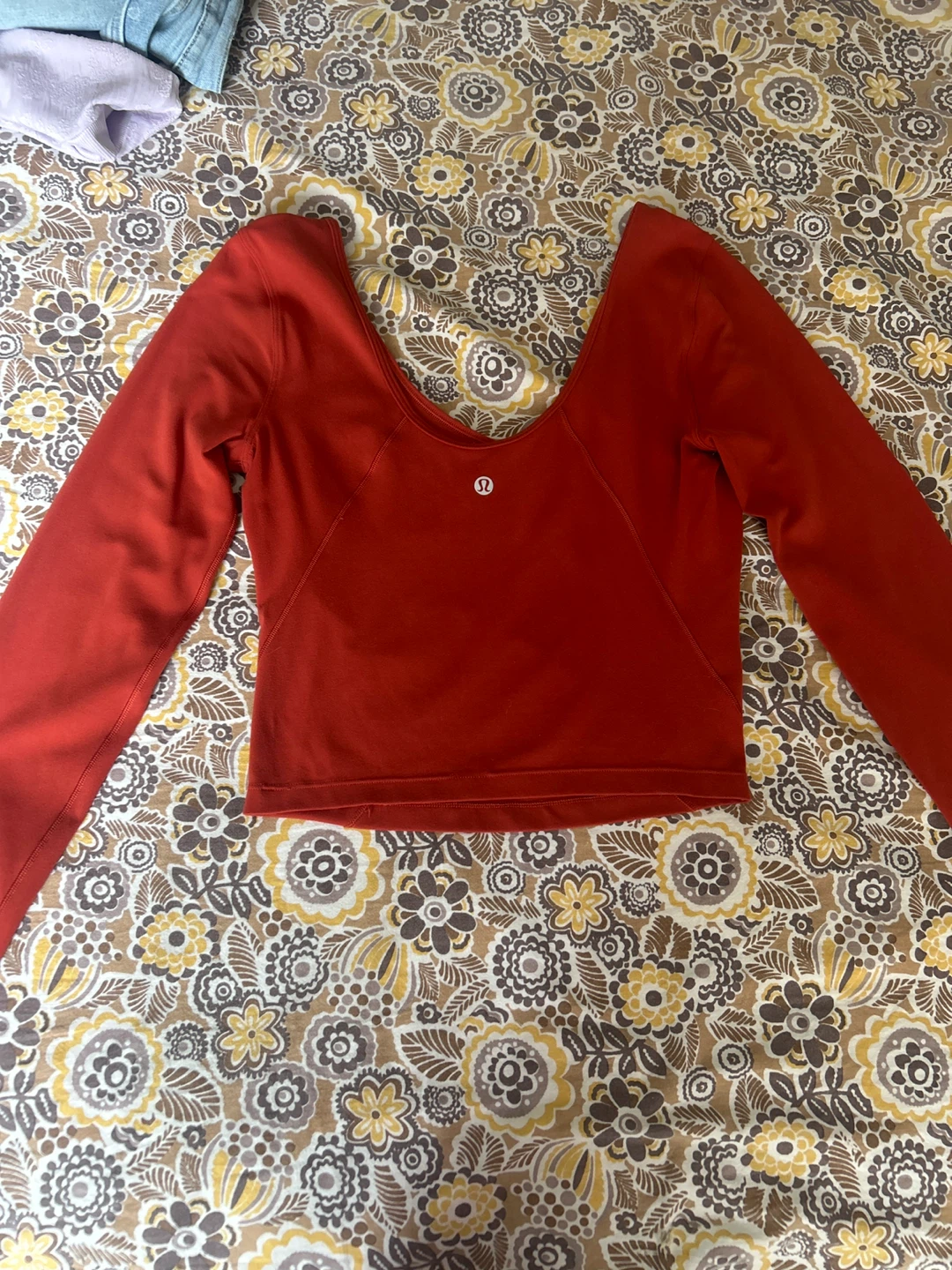 Lululemon Long Sleeve Top - Orange