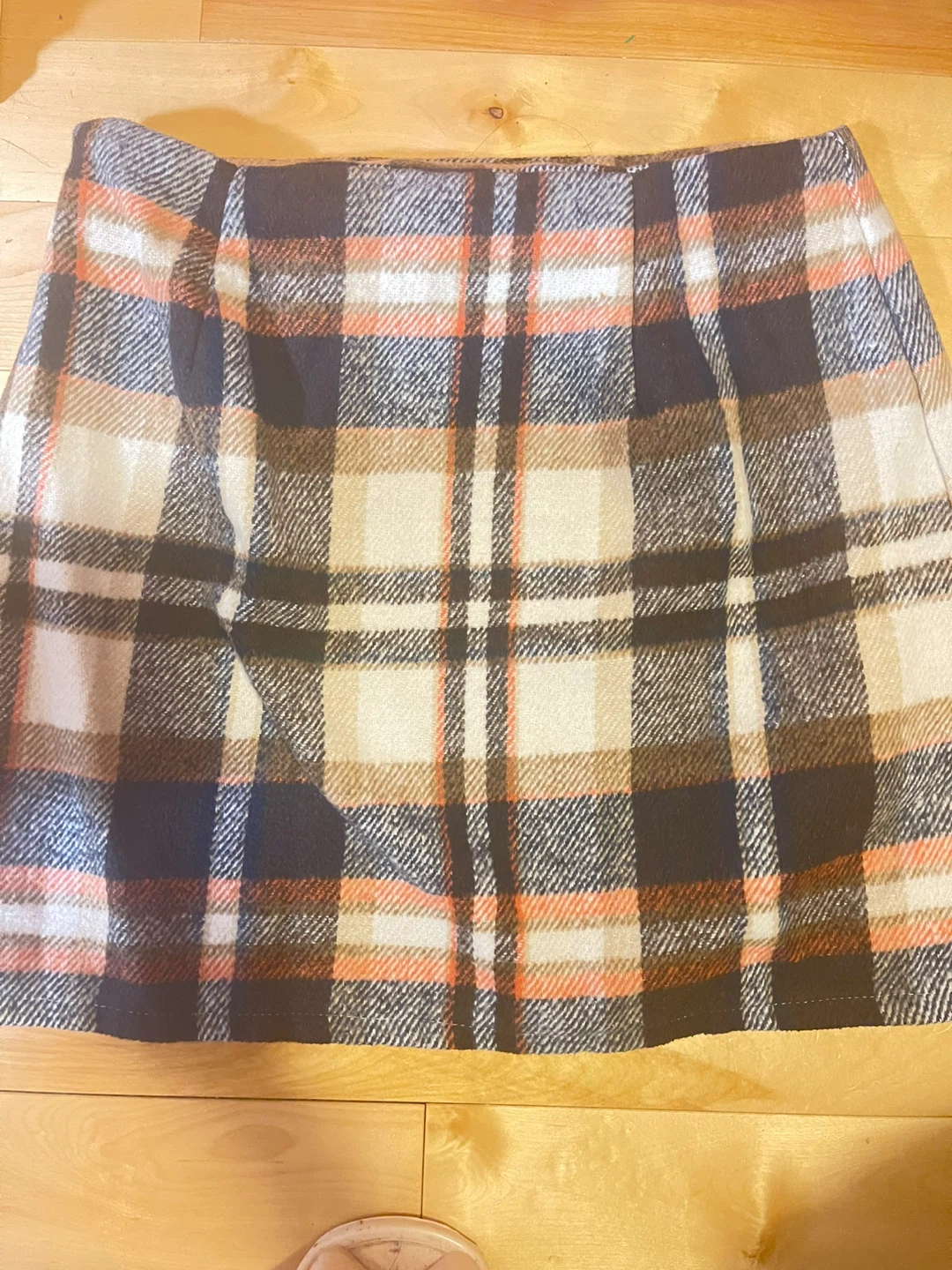 Plaid A-Line Mini Skirt - photo 2